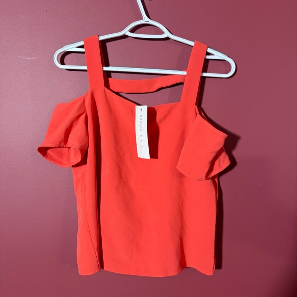 Cooper and Ella Small Orange Top